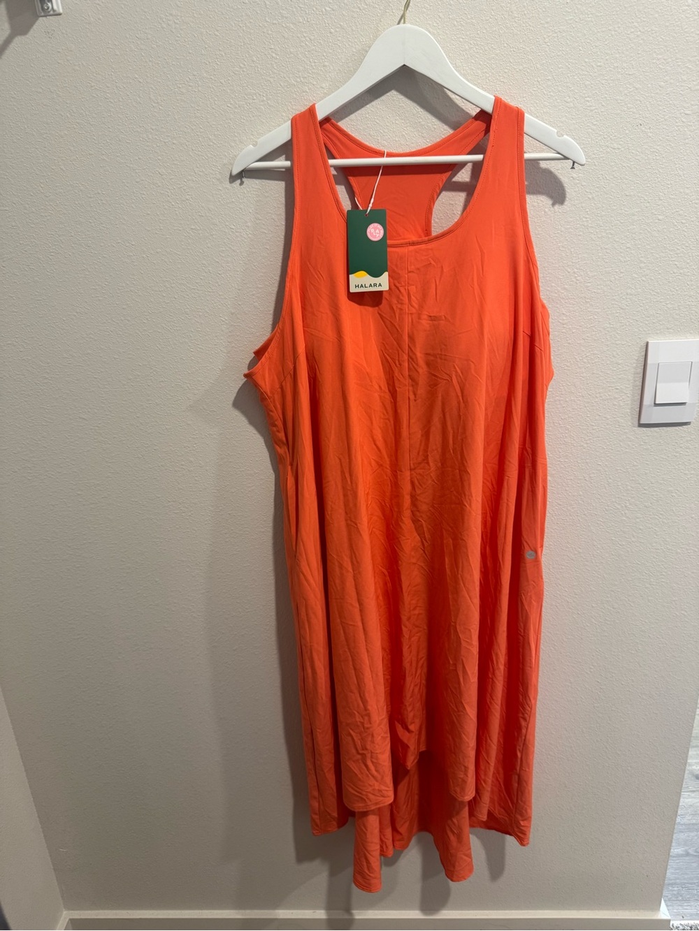 HALARA Orange Maxi Dress